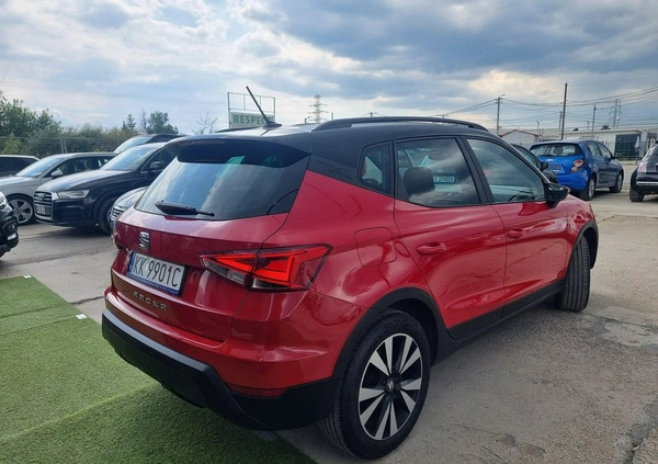 Seat Arona cena 74900 przebieg: 65619, rok produkcji 2021 z Kraków małe 137